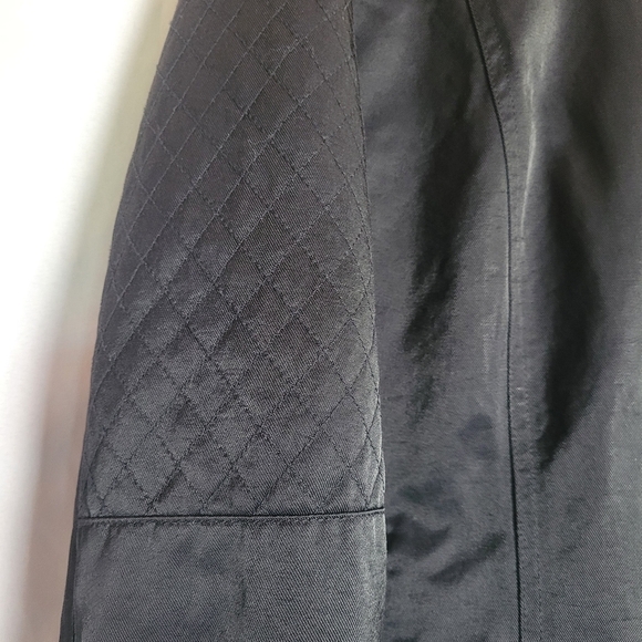 Harley Davidson Motorcycle Black/Orange Waxed Denim Zip Jacket Plus Size 1W - Picture 5 of 14